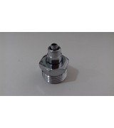 BICO DE MANGUEIRA FINA 4/4" (ROSCA EXTERNA 1/2" X ROSCA INTERNA 1/4"